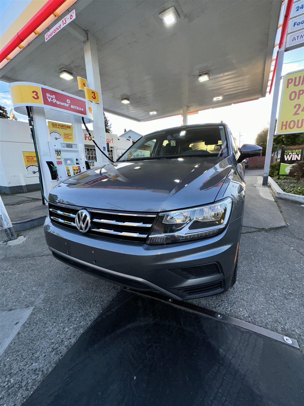 Gray Volkswagen SUV from the Turo fleet